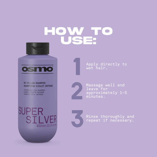 Osmo Super Silver No Yellow Shampoo 1000ml
