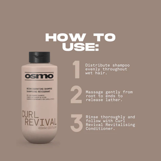Osmo Curl Revival Reinvigorating Shampoo 400ml