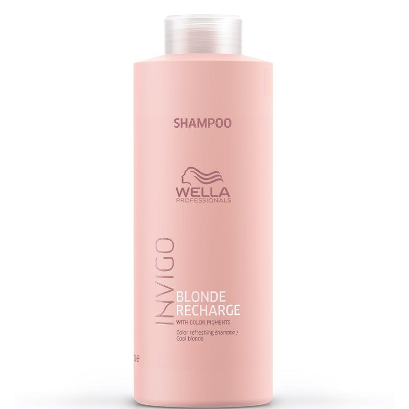 Wella Professionals Invigo Blonde Recharge Cool Blonde Shampoo 1000ml