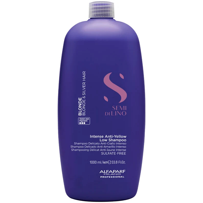 Alfaparf Milano Semi Di Lino Blonde Anti-Yellow Shampoo 1000ml