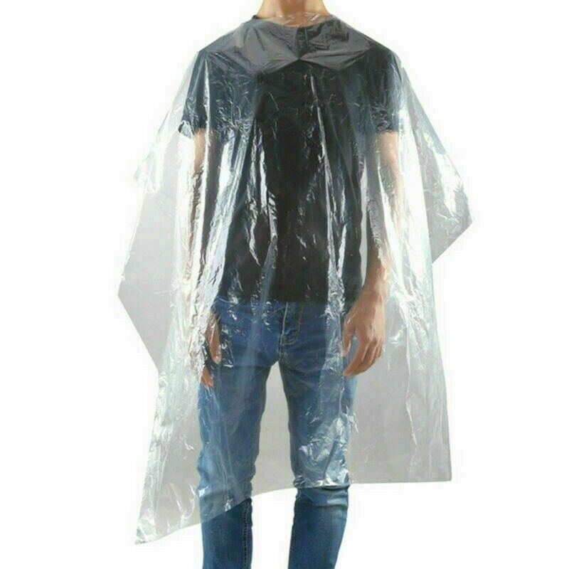 Disposable Clear Hairdressing Gowns