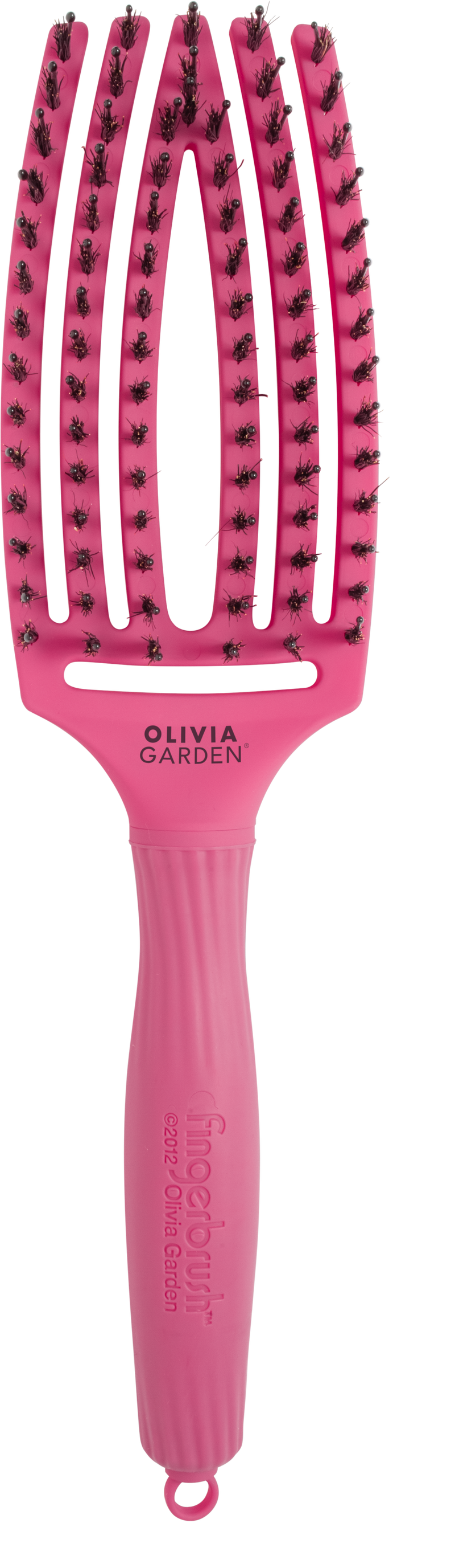Olivia Garden Fingerbrush Combo Hot Pink Medium