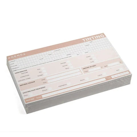Agenda Tinted Record Cards