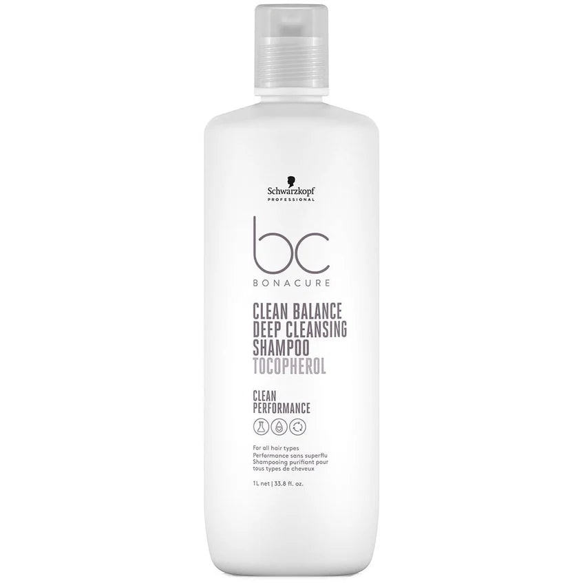 Schwarzkopf Bonacure Clean Balance Deep Cleansing Shampoo 1000ml