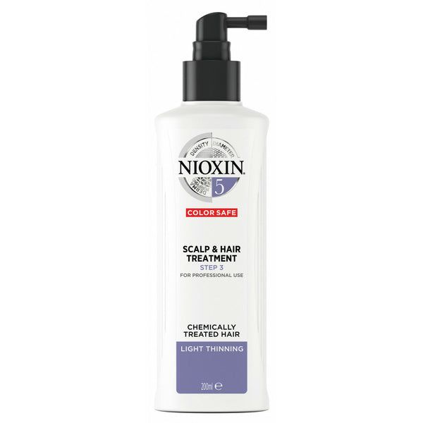 Nioxin System 5 Step 3 Color Safe Scalp & Hair Treatment For Chemically Treated Hair With Light
