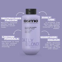 Osmo Daily Blonde Silverising Shampoo 1000ml