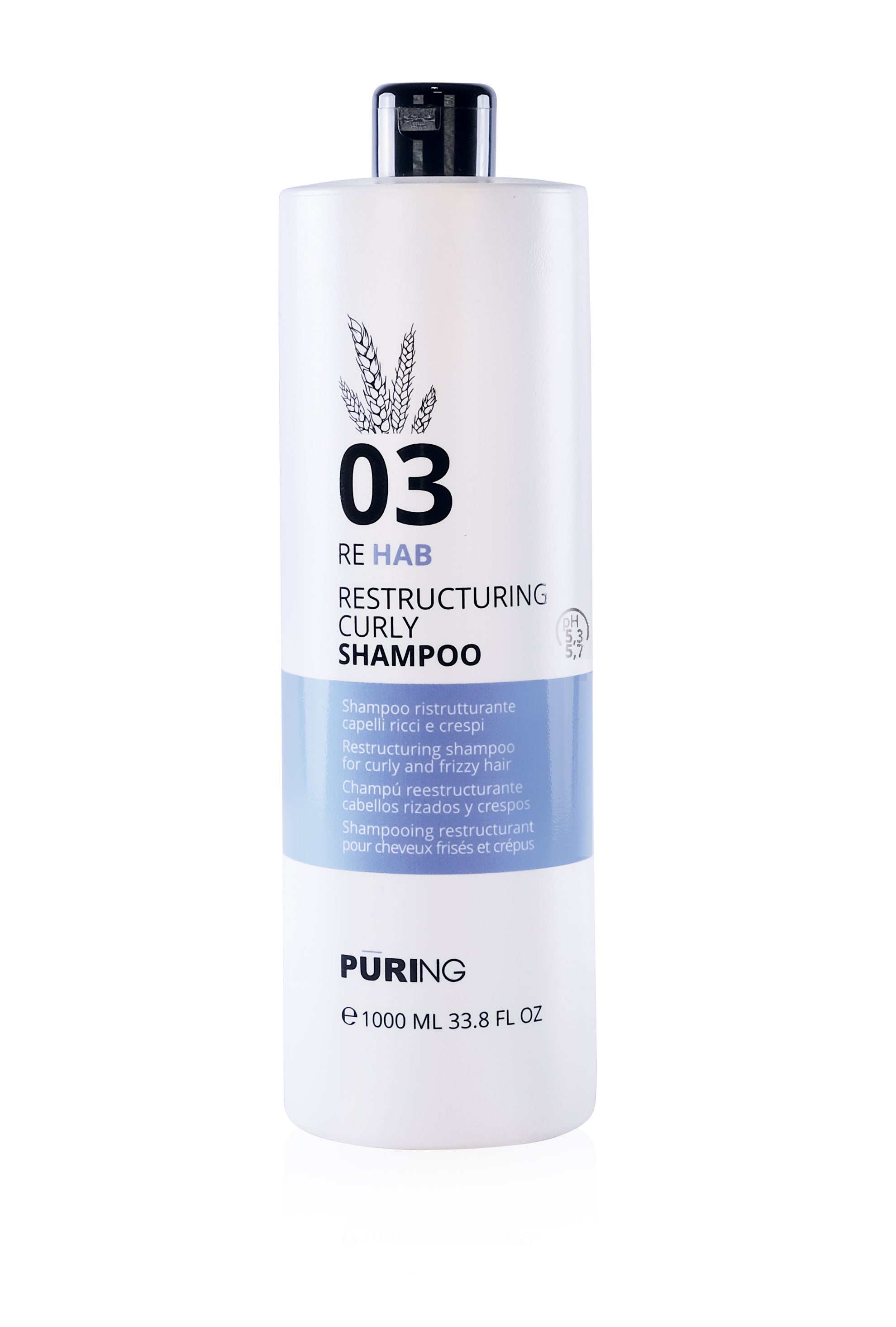 Puring Rehab Restructuring Curly Shampoo 1000ml