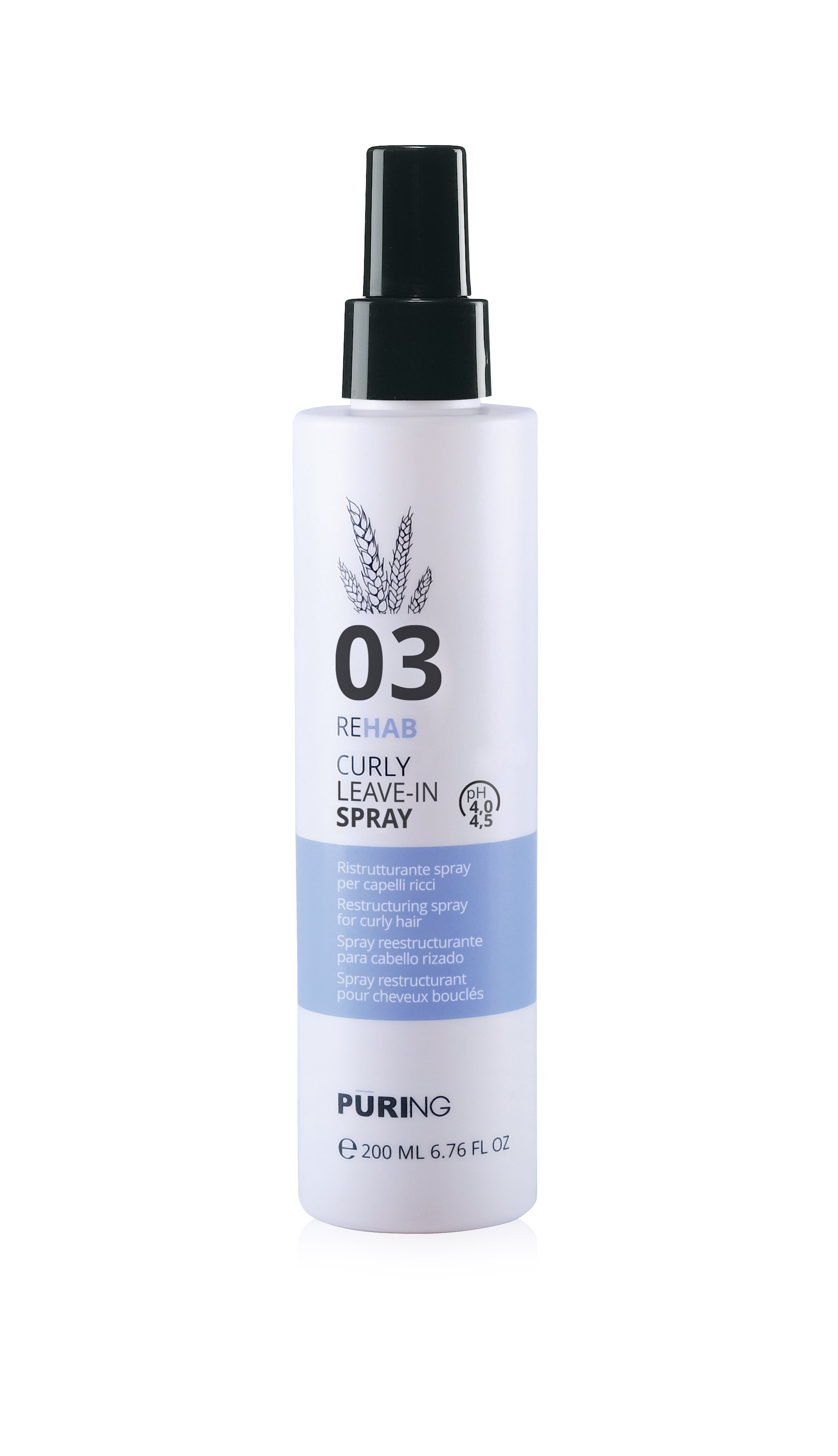 Puring Rehab Restructuring Curly Leave-In Spray 200ml