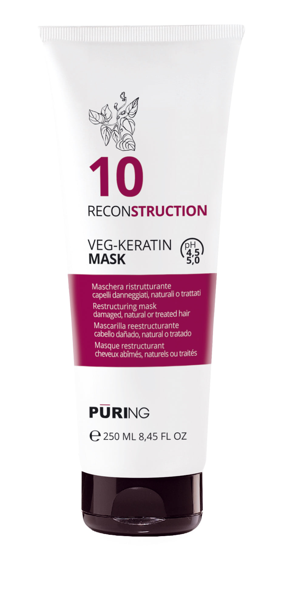 Puring Reconstruction Veg-Keratin Mask 250ml