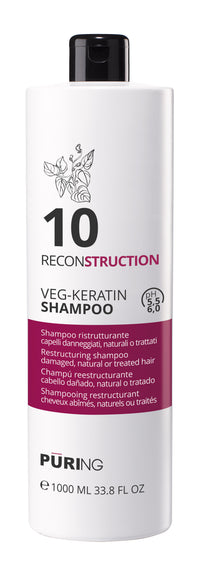 Puring Reconstruction Veg-Keratin Shampoo 1000ml