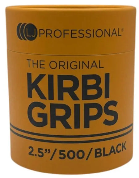 LJ Professional Hairpins - Black Waved Kirbigrip 2.5 inch 500pk