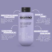 Osmo Daily Blonde Silverising Conditioner 1000ml