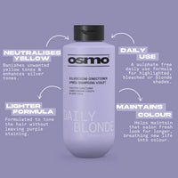 Osmo Daily Blonde Silverising Conditioner 1000ml