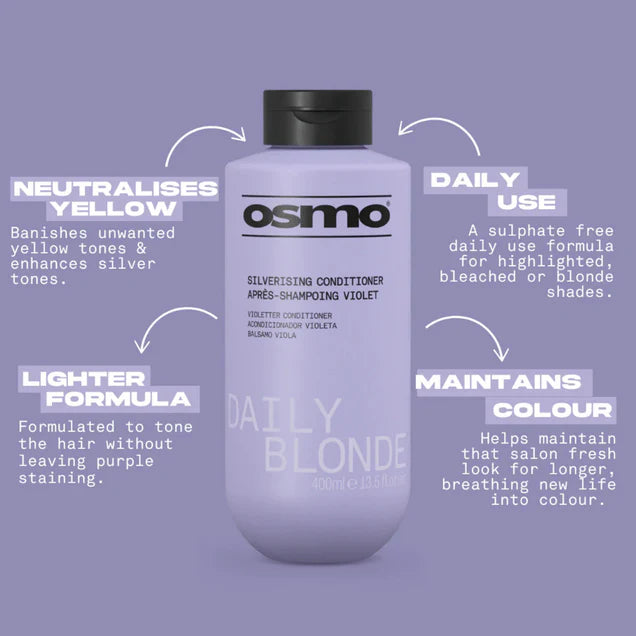 Osmo Daily Blonde Silverising Conditioner 1000ml