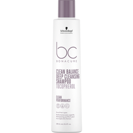 Schwarzkopf Bonacure Clean Balance Deep Cleansing Shampoo 250ml