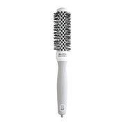Olivia Garden Expert Blowout Shine Brush White and Grey 25mm