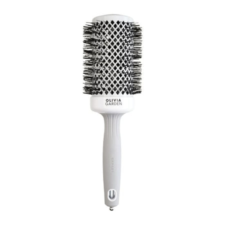 Olivia Garden Expert Blowout Shine Brush White and Grey 55mm