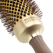Olivia Garden Expert Blowout Speed Wavy Bristles Gold & Brown 45mm