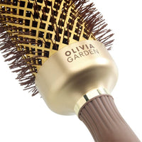 Olivia Garden Expert Blowout Speed Wavy Bristles Gold & Brown 45mm