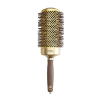 Olivia Garden Expert Blowout Speed Wavy Bristles Gold & Brown 65mm