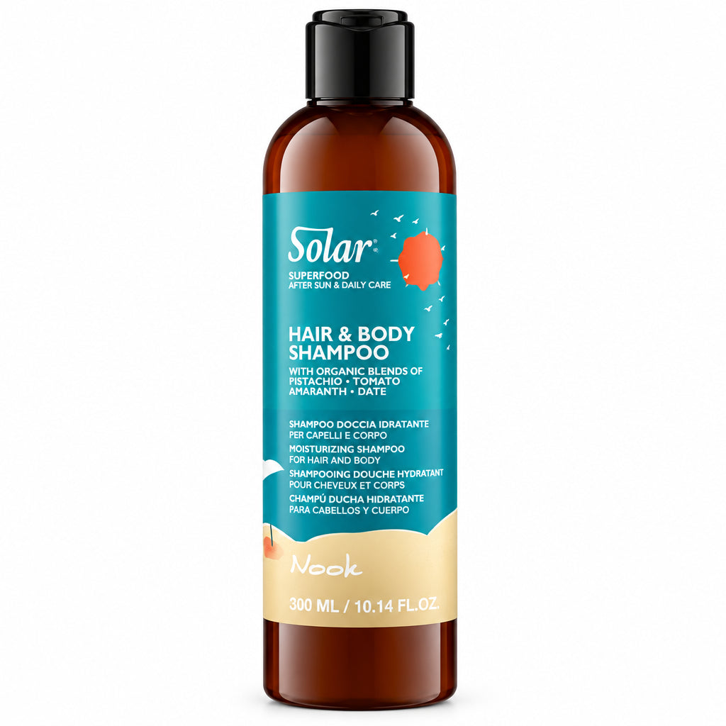 Nook Solar Superfood Hair & Body Shampoo 300ml