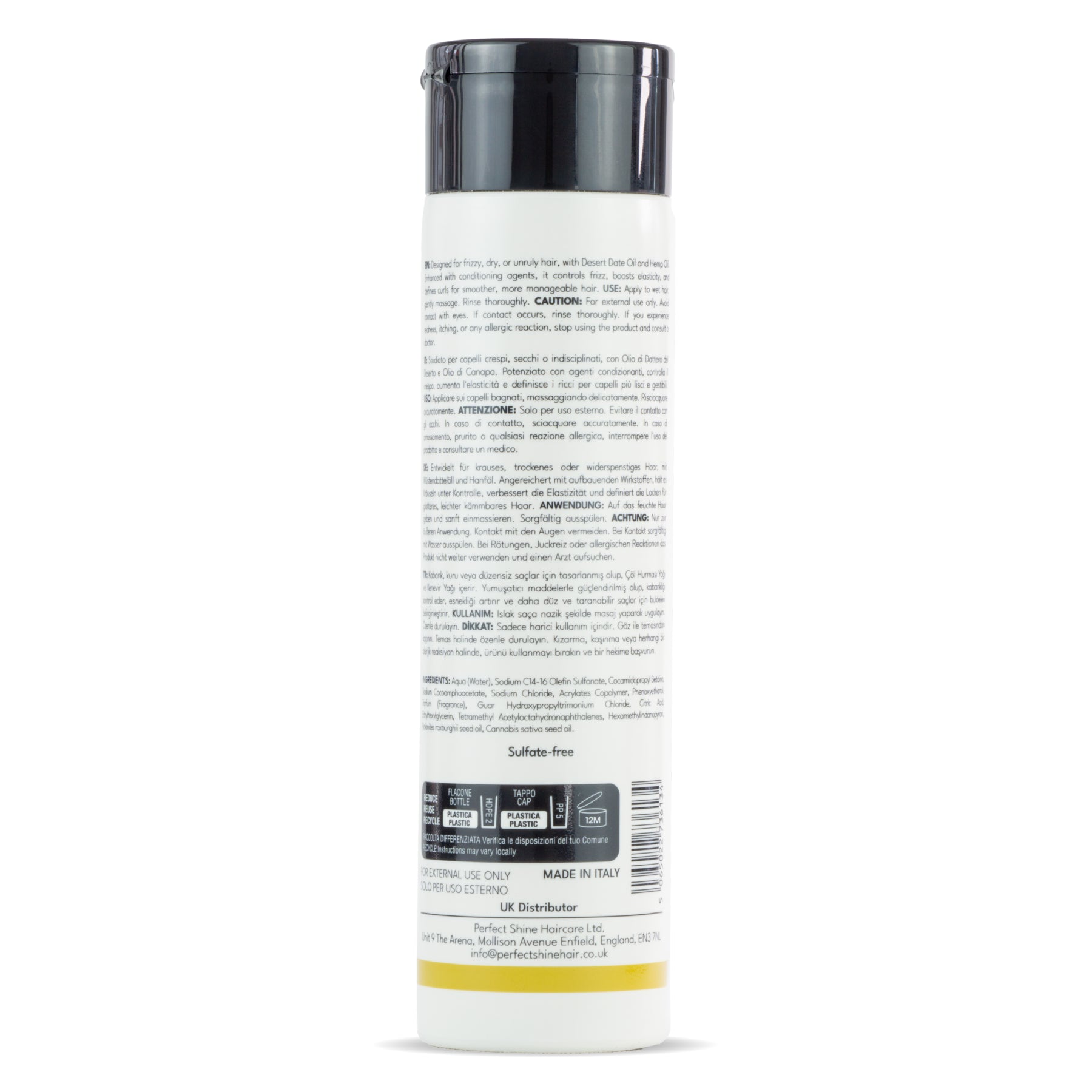 Perfect Shine Frizz & Curl Control Shampoo 300ml