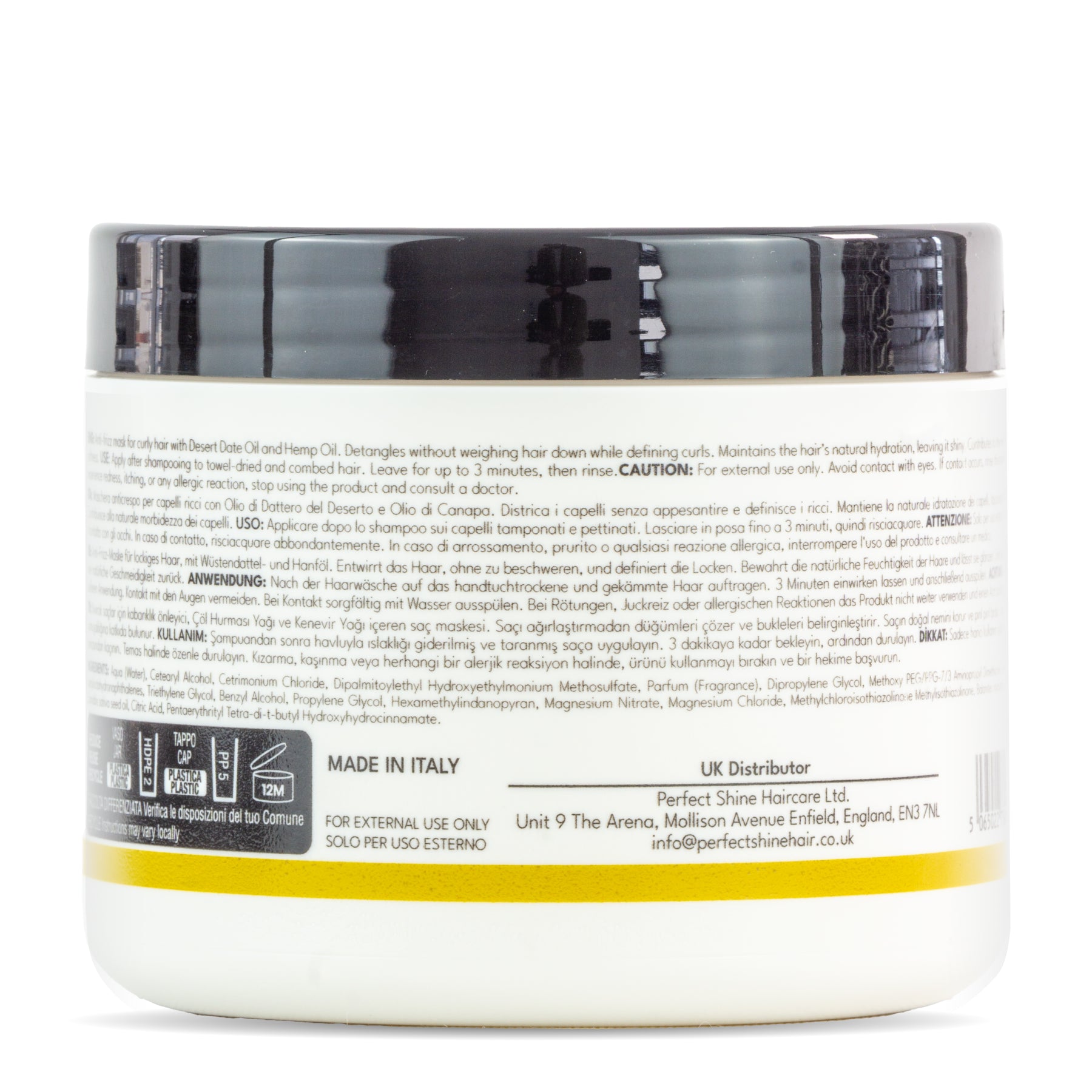 Perfect Shine Frizz & Curl Control Mask 500ml
