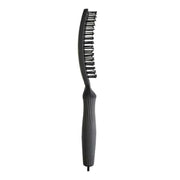 Olivia Garden Fingerbrush Double Bristles Black Medium