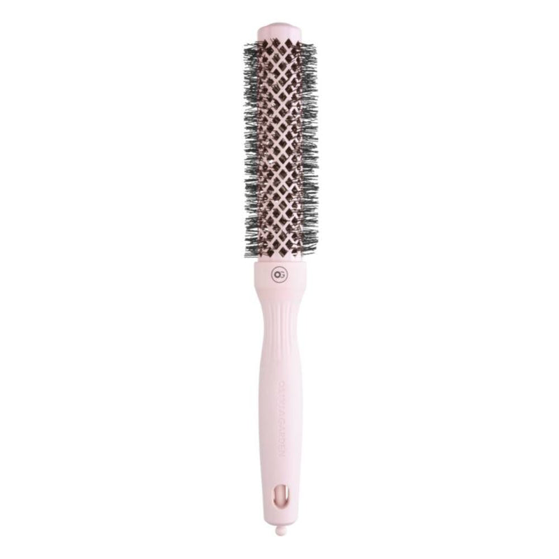 Olivia Garden Expert Blowout Speed Wavy Bristles Pastel Pink Brush 25mm