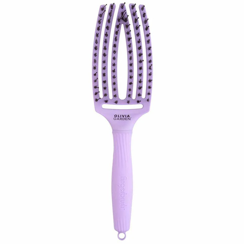 Olivia Garden Fingerbrush Combo Lavender Medium