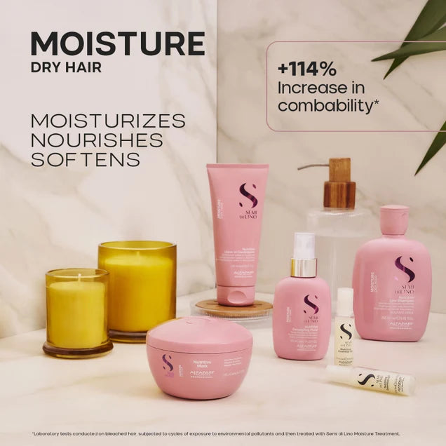 Alfaparf Milano Semi Di Lino Moisture Nutritive Leave-in Conditioner 200ml