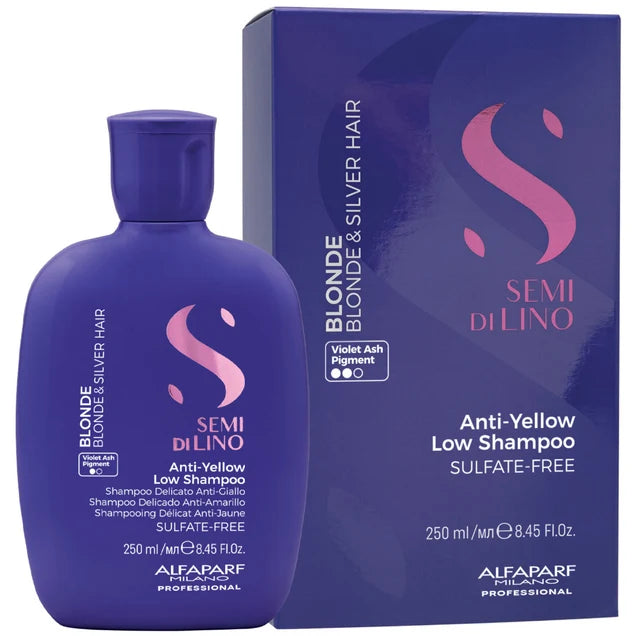 Alfaparf Milano Semi Di Lino Blonde Anti-Yellow Shampoo 250ml
