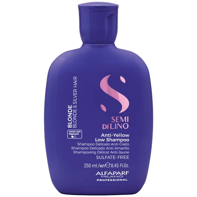 Alfaparf Milano Semi Di Lino Blonde Anti-Yellow Shampoo 250ml