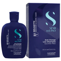 Alfaparf Milano Semi Di Lino Brunette Anti-Orange Shampoo 250ml