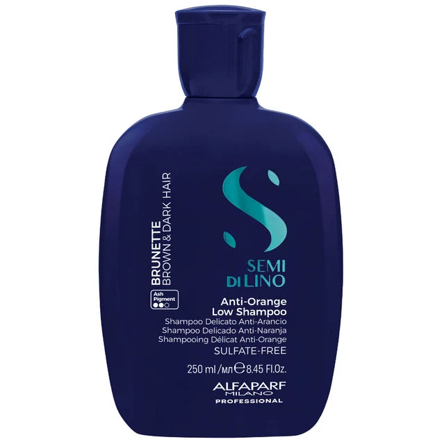 Alfaparf Milano Semi Di Lino Brunette Anti-Orange Shampoo 250ml