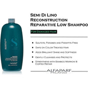 Alfaparf Milano Semi Di Lino Reconstruction Reparative Low Shampoo 1000ml
