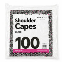 Agenda Disposable Shoulder Capes Clear 100pcs