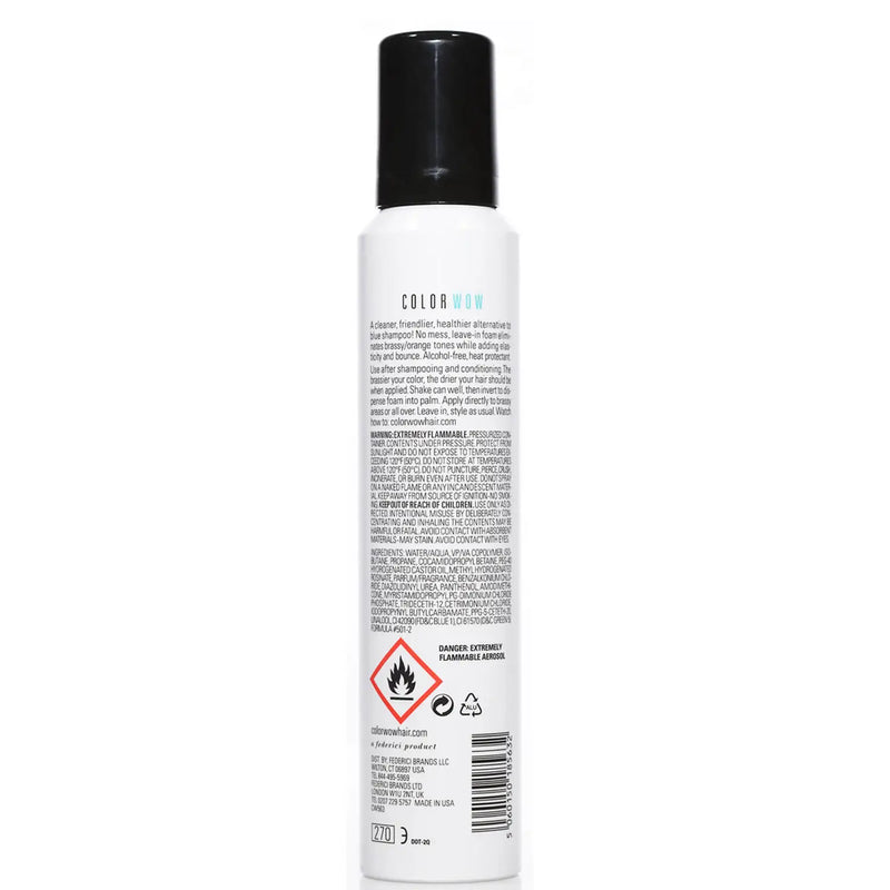 Color Wow Color Control Blue Toning & Styling Foam 200ml