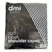 DMI Disposable Shoulder Capes (Black)