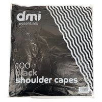 DMI Disposable Shoulder Capes (Black)