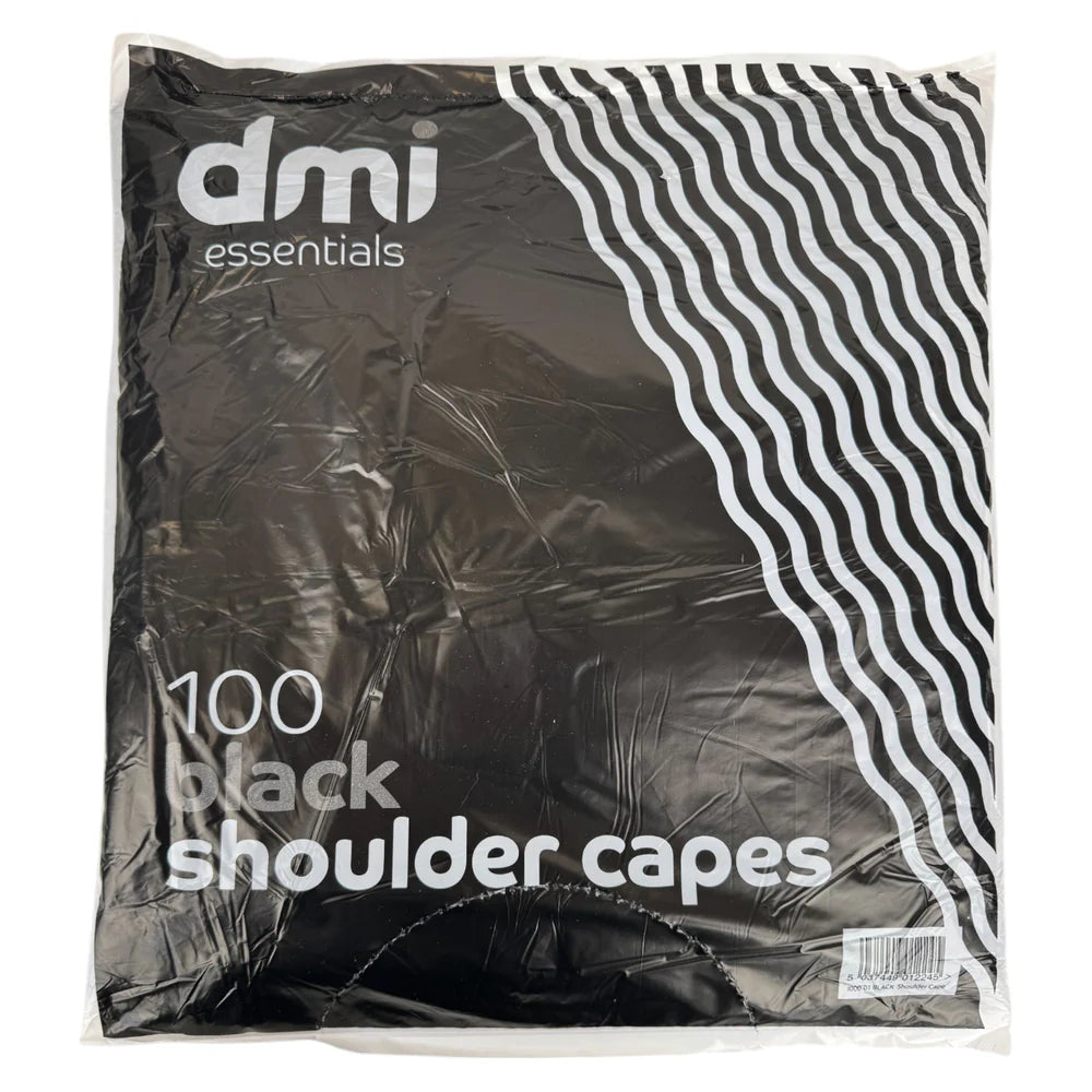 DMI Disposable Shoulder Capes (Black)