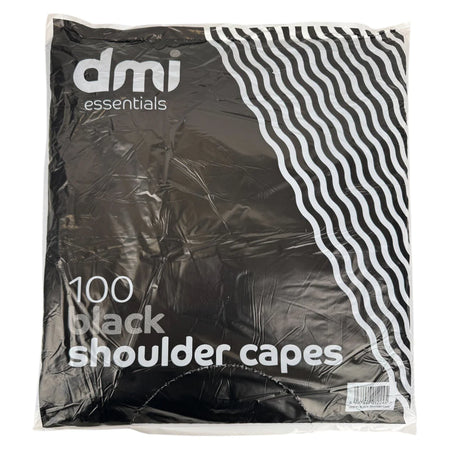 DMI Disposable Shoulder Capes (Black)