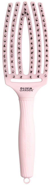 Olivia Garden Fingerbrush Combo Pastel Pink Medium