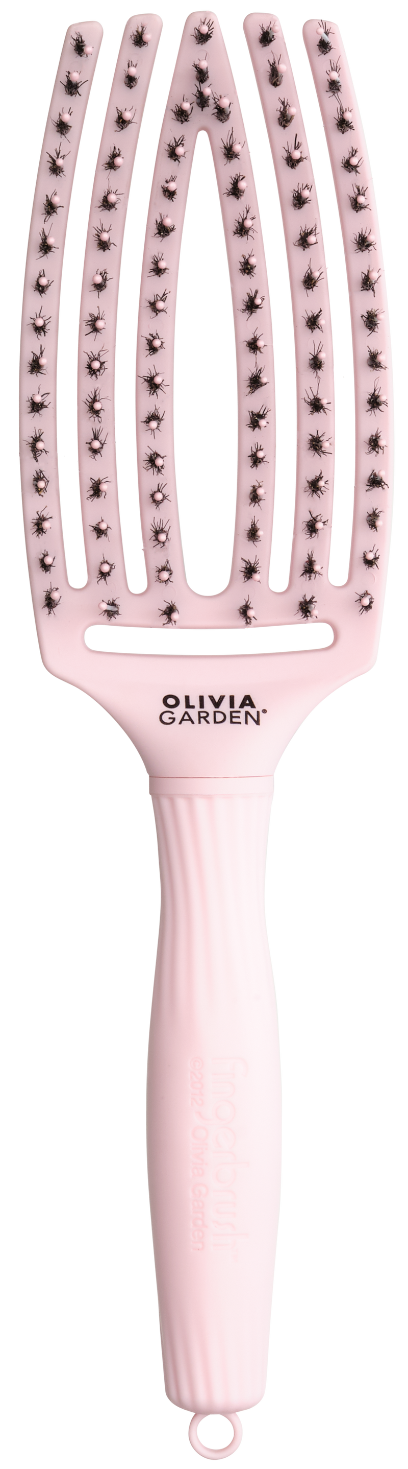 Olivia Garden Fingerbrush Combo Pastel Pink Medium