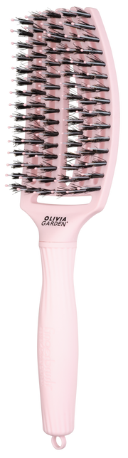 Olivia Garden Fingerbrush Combo Pastel Pink Medium