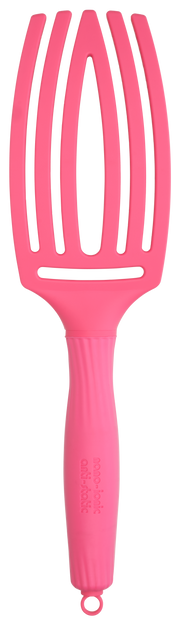 Olivia Garden Fingerbrush Combo Hot Pink Medium