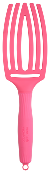Olivia Garden Fingerbrush Combo Hot Pink Medium