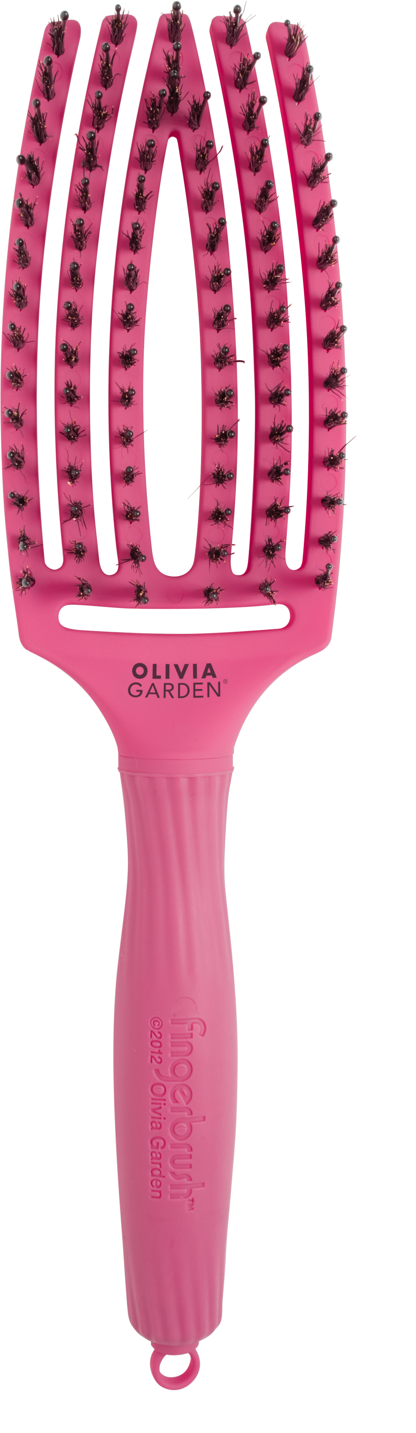 Olivia Garden Fingerbrush Combo Hot Pink Medium