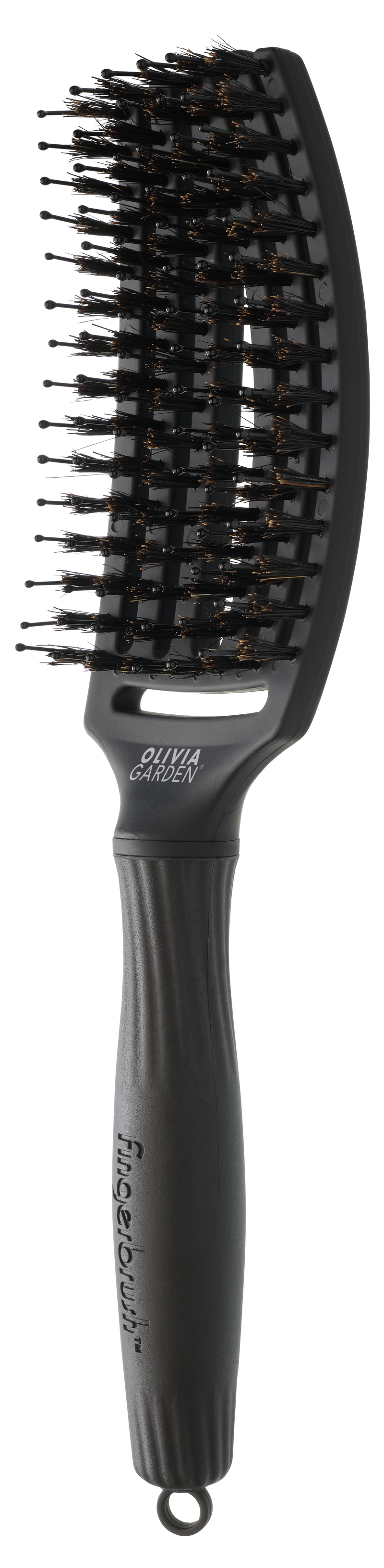 Olivia Garden Fingerbrush Combo Full Black Medium