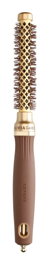 Olivia Garden Expert Blowout Shine Brush Gold and Brown 15mm